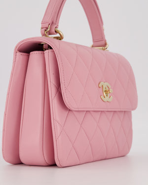 Chanel Lilac Trendy Small Flap Bag in Lambskin Leather with Gold Hardware