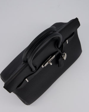 *VERY RARE* Hermès Birkin 30 Retourne Bag in Noir Togo Leather with Palladium Hardware