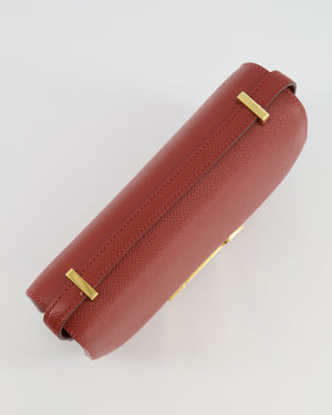 Hermès Constance III 18 Miroir Bag in Rouge Venitien Epsom Leather with Gold Hardware