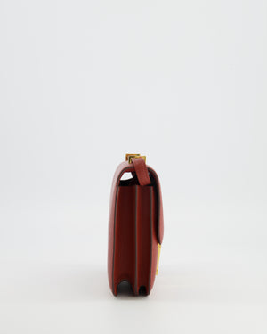 Hermès Constance III 18 Miroir Bag in Rouge Venitien Epsom Leather with Gold Hardware