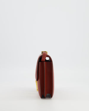 Hermès Constance III 18 Miroir Bag in Rouge Venitien Epsom Leather with Gold Hardware