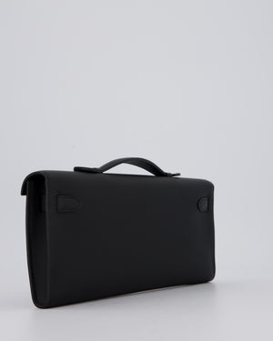 *HOT & RARE* Hermès Kelly Cut Bag in Noir Swift Leather with Gold Hardware