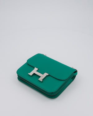 Hermès Constance III 18 Miroir Bag in Vert Jade Epsom Leather with Palladium Hardware