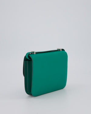 Hermès Constance III 18 Miroir Bag in Vert Jade Epsom Leather with Palladium Hardware