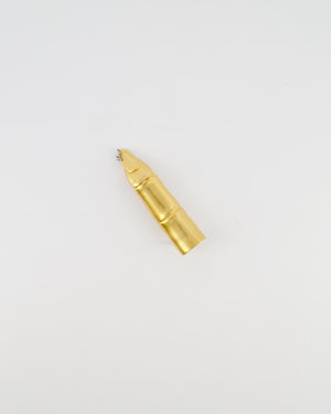 Schiaparelli Hammered Gold Brass Articulated Finger Ring with Silver Rings Detail Size 54