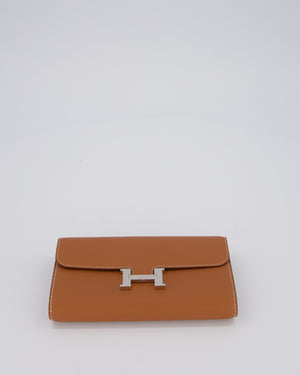 Hermès Constance To Go Bag in Gold Evercolour Leather with Palladium Hardware