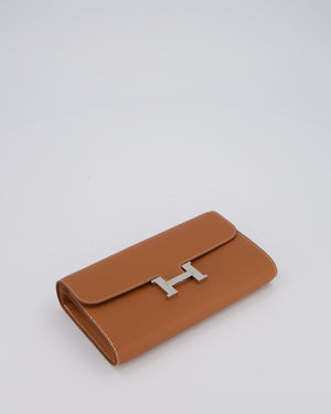 Hermès Constance To Go Bag in Gold Evercolour Leather with Palladium Hardware
