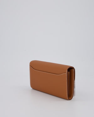 Hermès Constance To Go Bag in Gold Evercolour Leather with Palladium Hardware