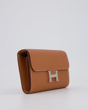 Hermès Constance To Go Bag in Gold Evercolour Leather with Palladium Hardware