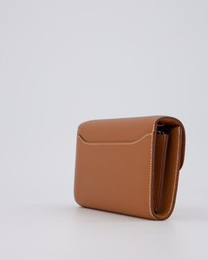 Hermès Constance To Go Bag in Gold Evercolour Leather with Palladium Hardware