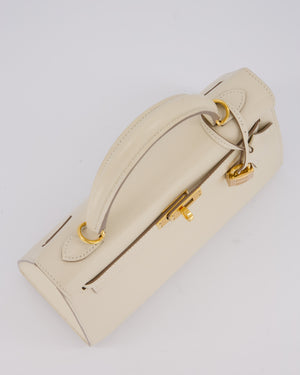 Hermès Kelly 25 Sellier Bag in Craie Epsom Leather with Gold Hardware&nbsp;