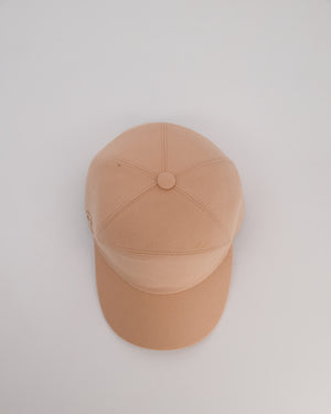 Loro Piana Blush Pink Storm System Cashmere Cap Size S