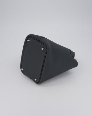 Hermès Picotin Lock 18 Bag in Ardoise Clemence Leather with Palladium Hardware