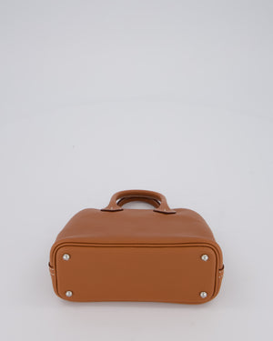 *HOT* Hermès Mini Bolide in Gold Evercolour Leather with Palladium Hardware