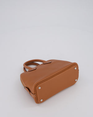 *HOT* Hermès Mini Bolide in Gold Evercolour Leather with Palladium Hardware