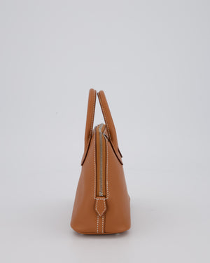 *HOT* Hermès Mini Bolide in Gold Evercolour Leather with Palladium Hardware