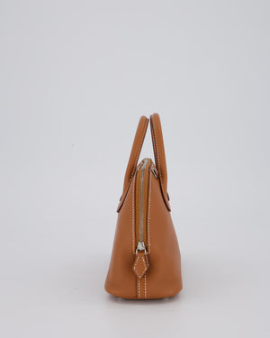 *HOT* Hermès Mini Bolide in Gold Evercolour Leather with Palladium Hardware