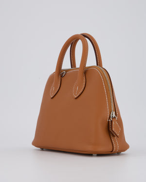 *HOT* Hermès Mini Bolide in Gold Evercolour Leather with Palladium Hardware