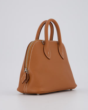 *HOT* Hermès Mini Bolide in Gold Evercolour Leather with Palladium Hardware