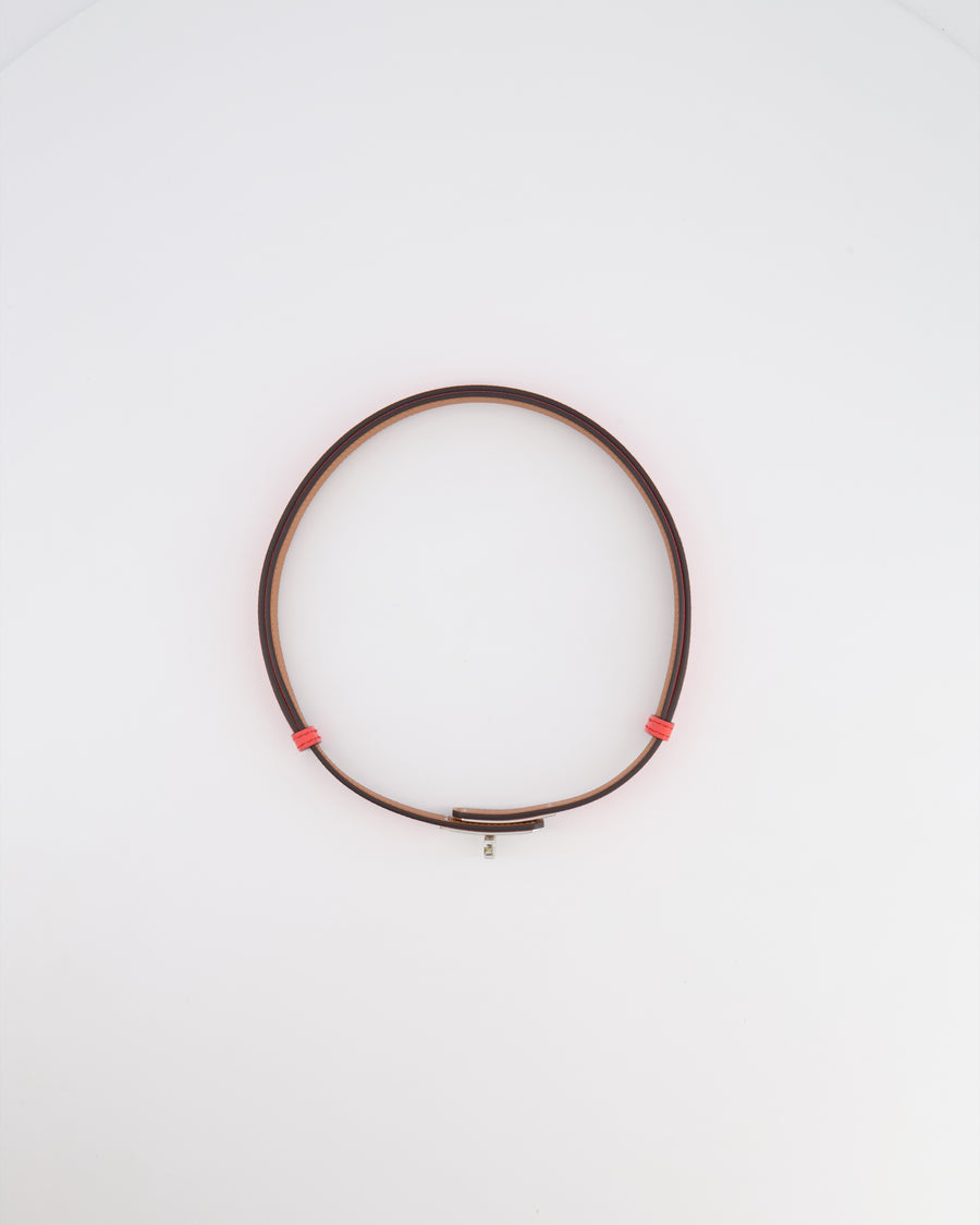 Hermès Kelly Belt in Etoupe Epsom Leather with Palladium Hardware