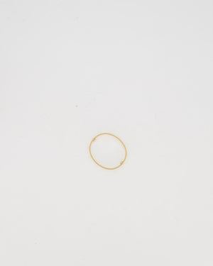 Cartier Love Bracelet in 18K Yellow Gold with Diamonds 750/1000 Size 18