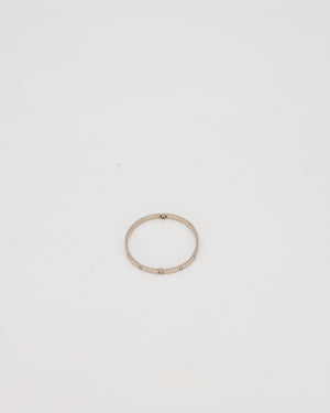 Cartier Thin Love Bracelet in 18K White Gold 750/1000 Size 18