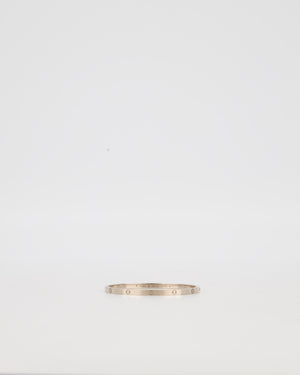 Cartier Thin Love Bracelet in 18K White Gold 750/1000 Size 18