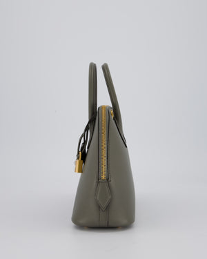 Hermès Bolide 25 Bag in Gris Meyer Evercolour Leather with Gold Hardware