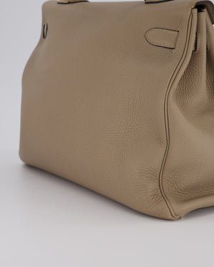 Hermès Kelly 32 Retourne Bag in Gris Tourterelle Togo Leather with Palladium Hardware