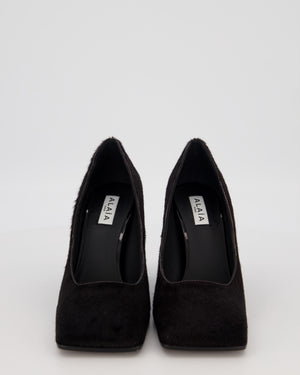Alaia Brown Calf Hair Pumps Size EU 37