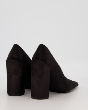 Alaia Brown Calf Hair Pumps Size EU 37