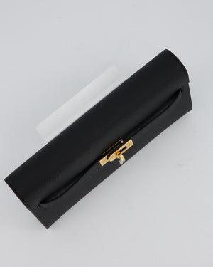 Hermès Kelly To Go Bag in Noir Epsom Leather with Gold Hardware