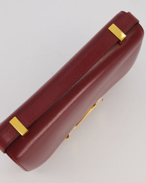 *SUPER RARE* Hermès Vintage Constance 23 Bag in Rouge H Box Leather with Gold Hardware