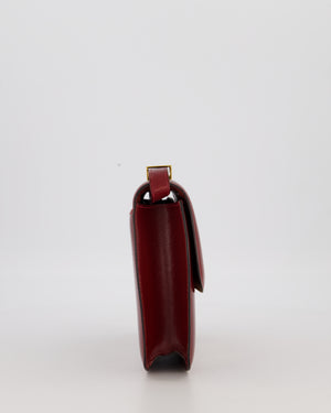 *SUPER RARE* Hermès Vintage Constance 23 Bag in Rouge H Box Leather with Gold Hardware
