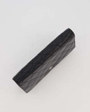 Chanel Wallet on Chain Bag in Black Caviar Leather with Silver Hardware