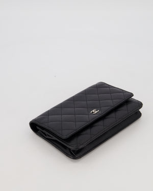 Chanel Wallet on Chain Bag in Black Caviar Leather with Silver Hardware