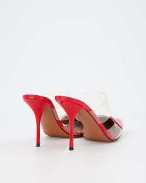 Alaïa Red Le Coeur Patent Pumps Size EU 38