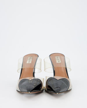 Alaïa Black Le Coeur Patent Pumps Size EU 38.5