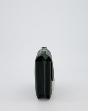 Hermès Constance III 18 Miroir Bag in Vert Mangrove Epsom Leather with Palladium and Vert Mangrove Enamel Hardware