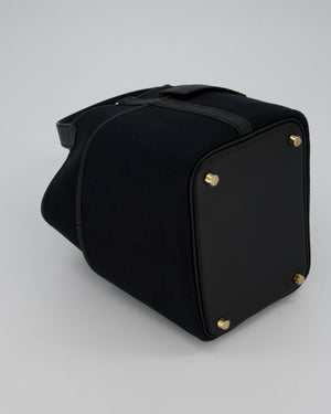 *ULTRA RARE* Hermes Picotin Cargo 18cm Bag in Black Toile Goeland Canvas with Gold Hardware