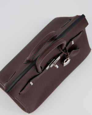 *HOT* Hermès Birkin 25 Retourne Bag in Rouge Sellier Togo Leather with Palladium Hardware