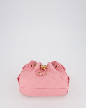 *VERY HOT* Chanel Mini 25 Handbag in Bubblegum Pink Caviar Leather with Gold Hardware