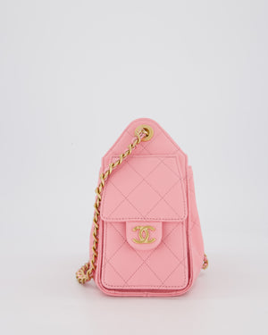 *VERY HOT* Chanel Mini 25 Handbag in Bubblegum Pink Caviar Leather with Gold Hardware