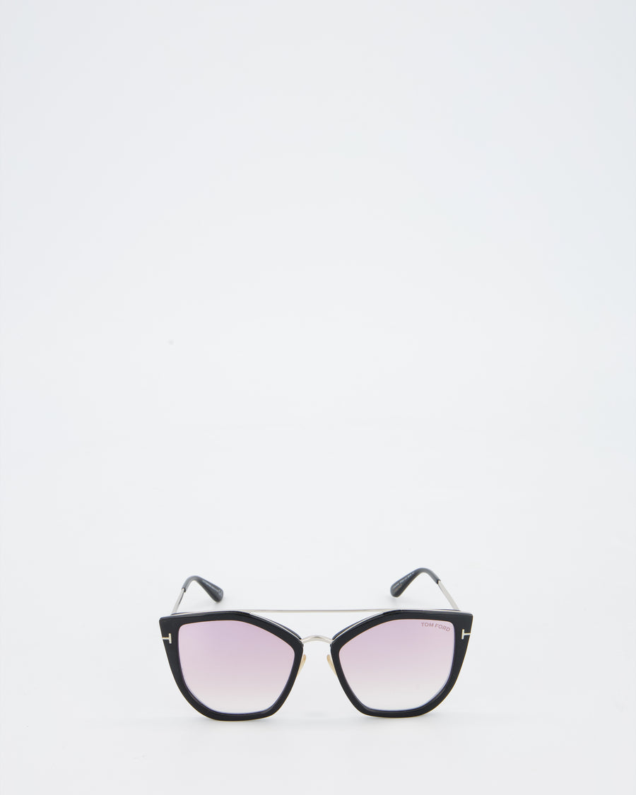 Tom Ford Black Dahlia-02 Sunglasses with Pink Tinted Lenses