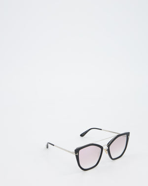 Tom Ford Black Dahlia-02 Sunglasses with Pink Tinted Lenses
