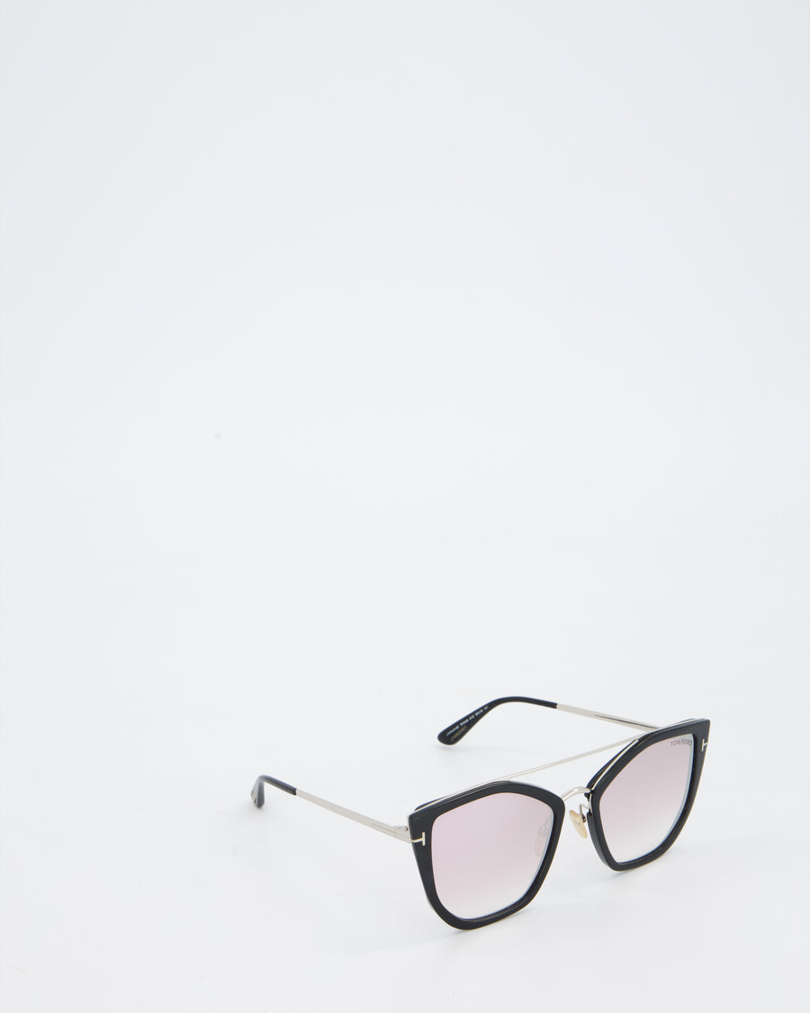 Tom Ford Black Dahlia-02 Sunglasses with Pink Tinted Lenses
