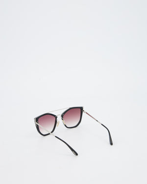 Tom Ford Black Dahlia-02 Sunglasses with Pink Tinted Lenses