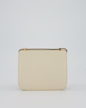 Hermès Constance III 18 Miroir Bag in Craie Epsom Leather with Gold Hardware