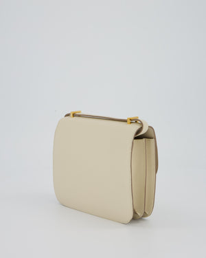 Hermès Constance III 18 Miroir Bag in Craie Epsom Leather with Gold Hardware