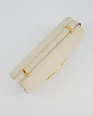 Hermès Constance III 18 Miroir Bag in Craie Epsom Leather with Gold Hardware